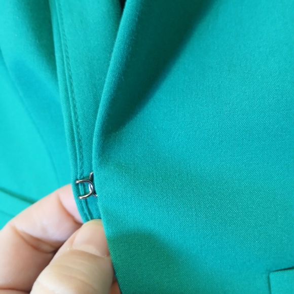 Laundry By Shelli Segal Green Blazer Size 2 - Picture 3 of 8
